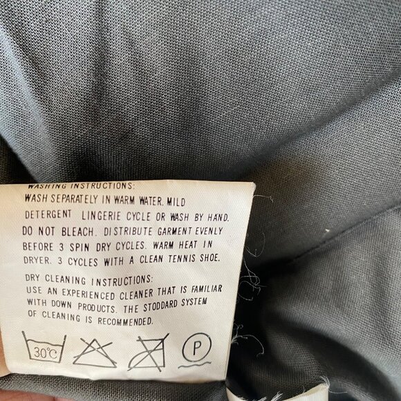 Adventure Gear Mens Size L Down Puffer Jacket Parka Hood Green Pockets Aviator - Picture 11 of 14